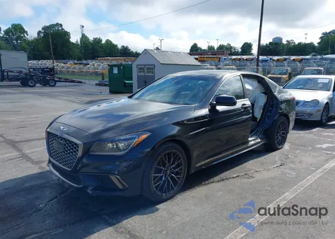 2018 Genesis G80 3.3T Sport from USA, damaged, VIN KMHGN4JB7JU262479